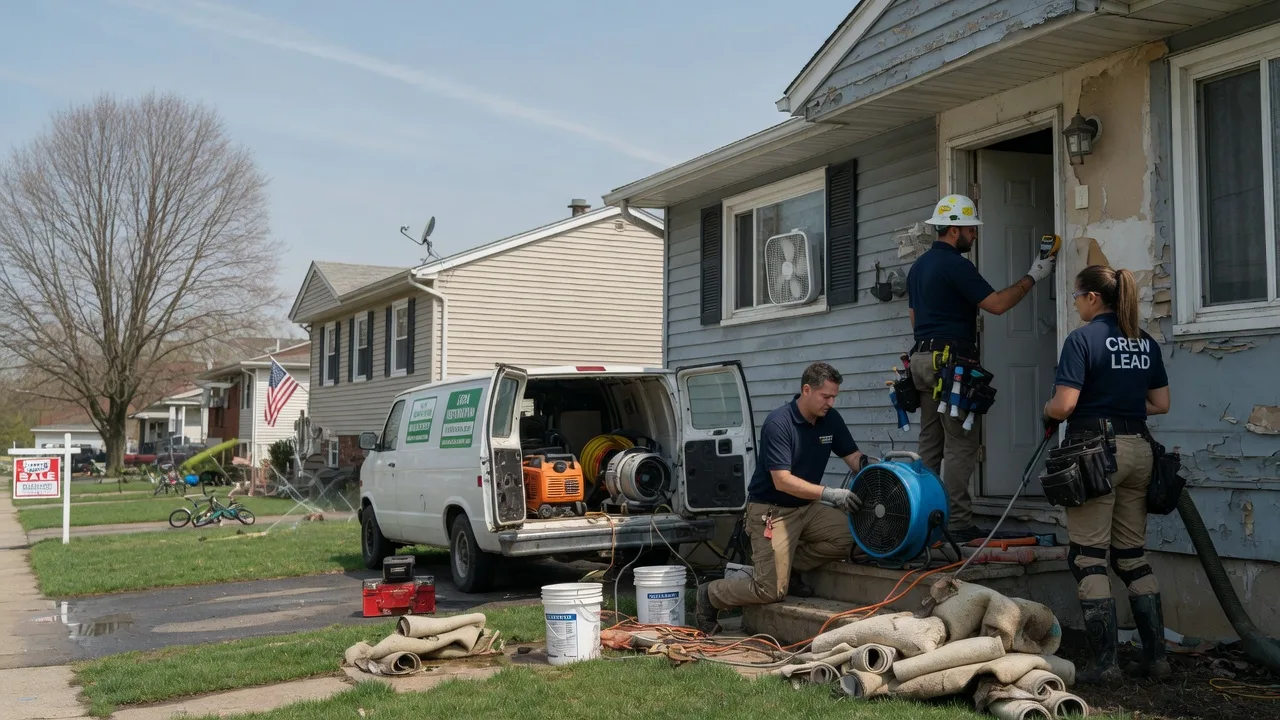 Flood Cleanup in Groveland, NY near me